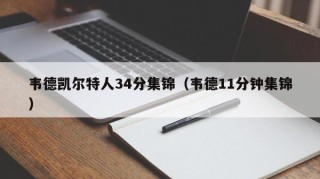 韦德凯尔特人34分集锦（韦德11分钟集锦）